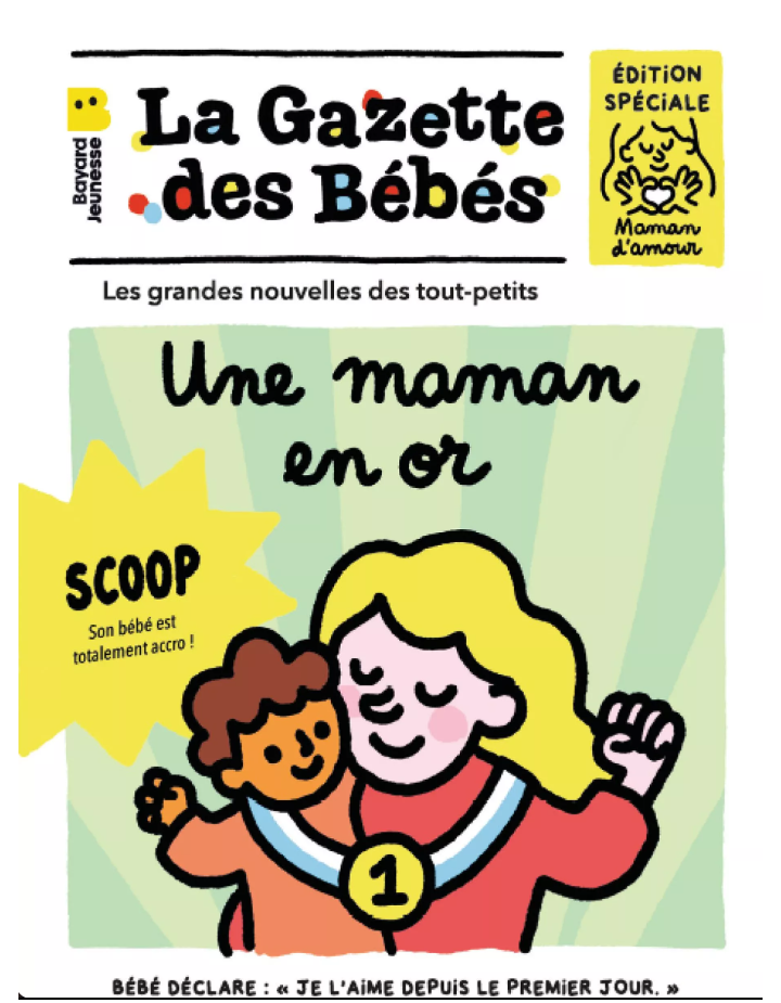 La Gazette des Bébés – Une maman en or | Carnet souvenir naissance