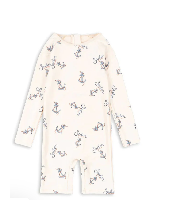 Maillot de bain enfant Aster Rock My Boat Konges Sløjd – UPF50+