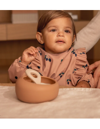 Bavoir à manches Merle Liewood Berry Pale Tuscany – bavoir bébé