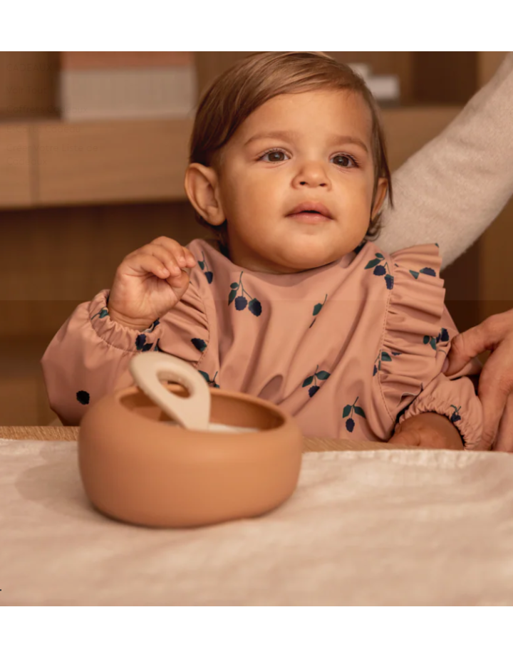 Bavoir à manches Merle Liewood Berry Pale Tuscany – bavoir bébé