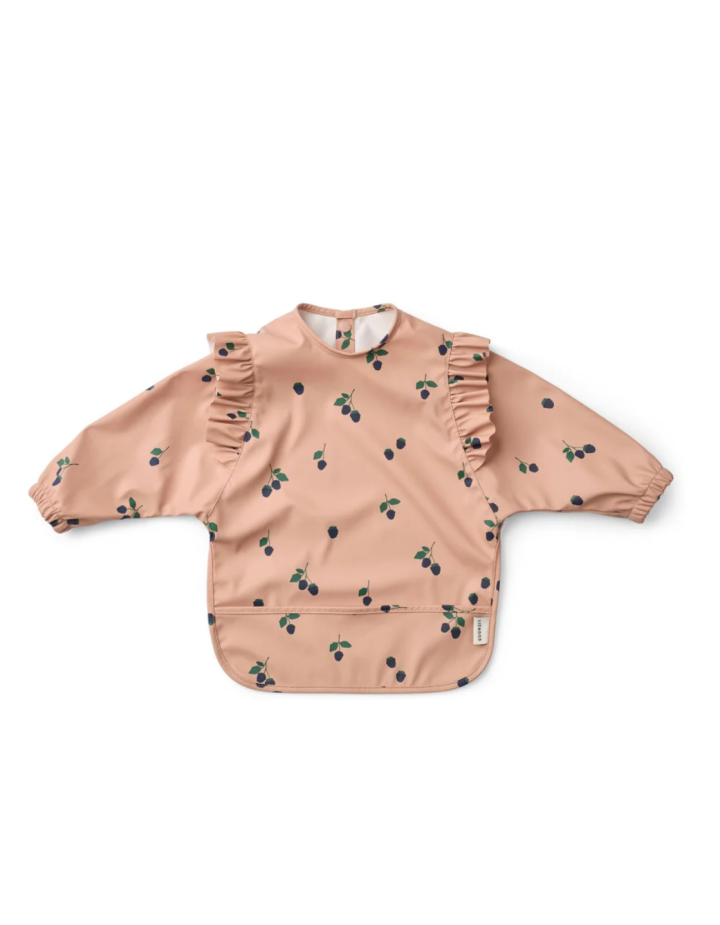 Bavoir à manches Merle Liewood Berry Pale Tuscany – bavoir bébé