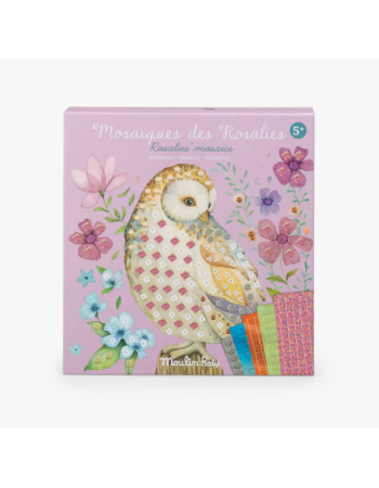 Coffret mosaïques Les Rosalies Moulin Roty – activité créative enfant