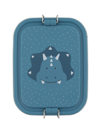 Boîte repas gouter enfant Mr Triceratops Trixie – lunchbox inox