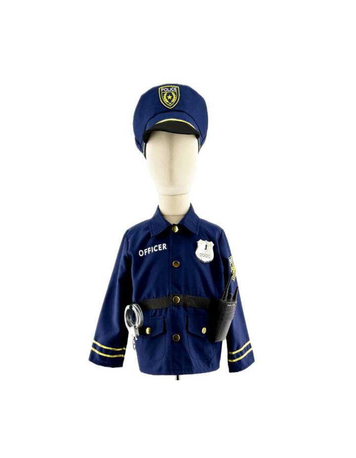 Déguisement Policier Enfant – Costume Police Officer avec accessoires