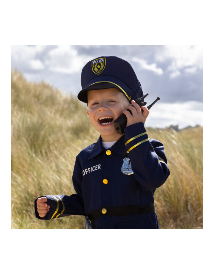 Déguisement Policier Enfant – Costume Police Officer avec accessoires