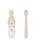 Food Feeding Set Lemon Konges Sløjd – Biberon cuillère bébé silicone