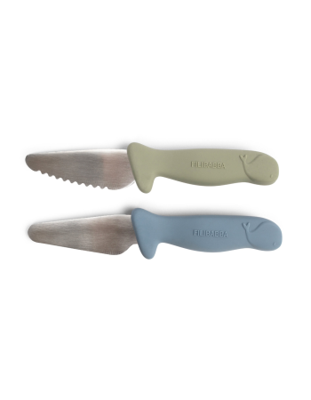 Couteaux enfant Filibabba – Set 2 couteaux d’apprentissage cuisine