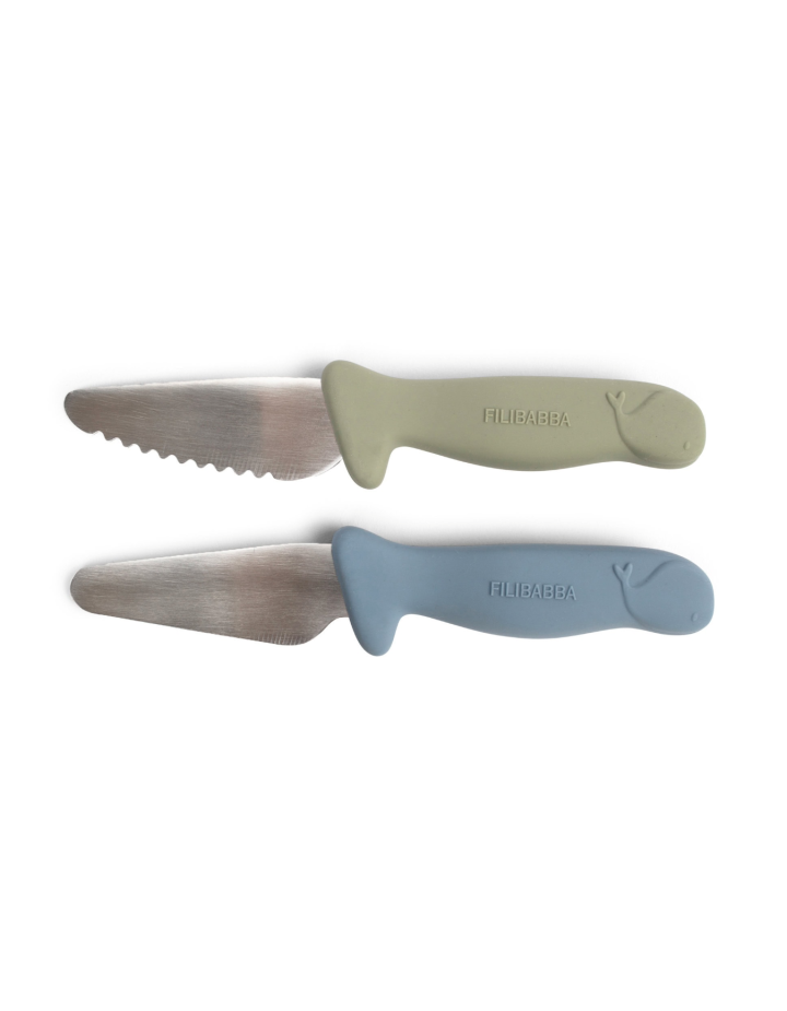 Couteaux enfant Filibabba – Set 2 couteaux d’apprentissage cuisine