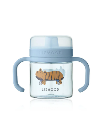 Tasse à bec Kylo Tritan Fun Beach Blue – Liewood