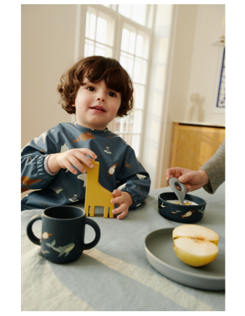 Set repas bébé silicone Vivi Arctic Sea Ocean View – Liewood