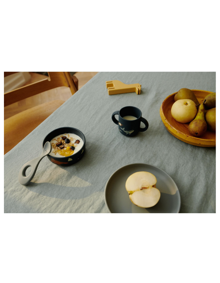 Set repas bébé silicone Vivi Arctic Sea Ocean View – Liewood