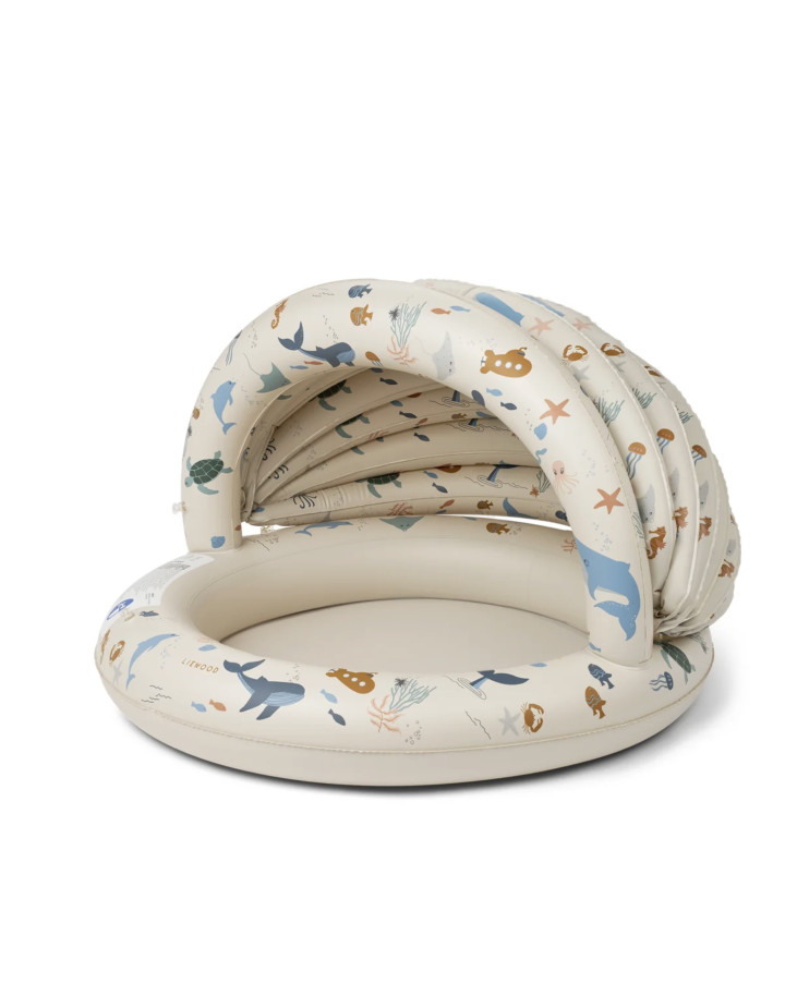 Piscine enfant avec baldaquin Hadleia Liewood Sea Creature