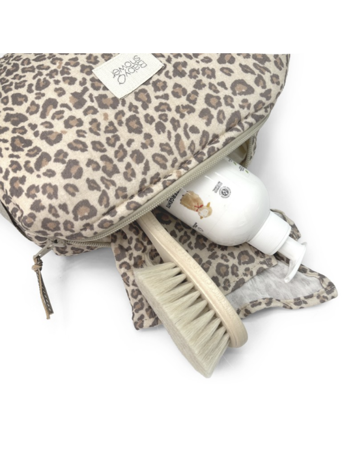 Trousse de toilette Camila Wild Print bébé – Babyshower coton bio