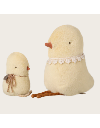 Peluche poussin Maileg Small – Idée cadeau de Pâques enfant