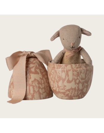 Œuf de Pâques Maileg avec agneau micro – Cadeau enfant