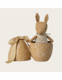 Œuf de Pâques Maileg avec micro lapin – Cream Yellow