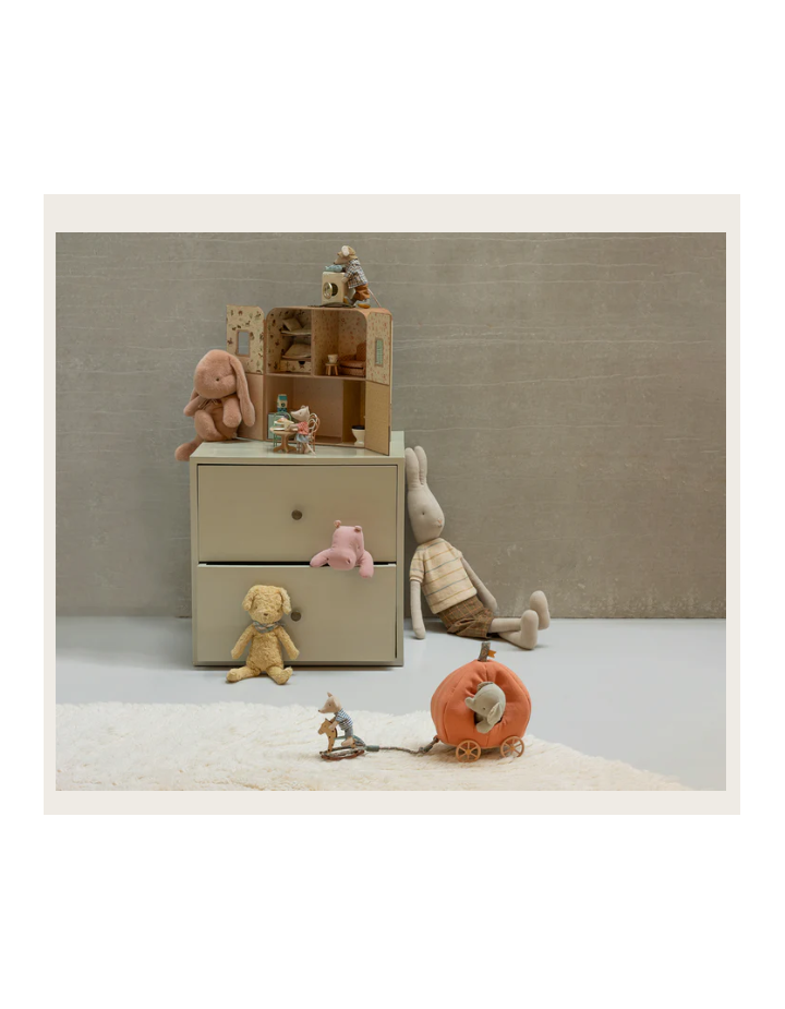 Peluche lapin Maileg Medium – Vintage Rose doux & câlin