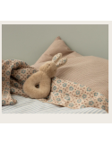 Ensemble hochet lapin Maileg – Cream Peach – Cadeau bébé