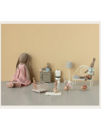 Parc Maileg My – Rose pour jouets – Accessoire maison de poupée