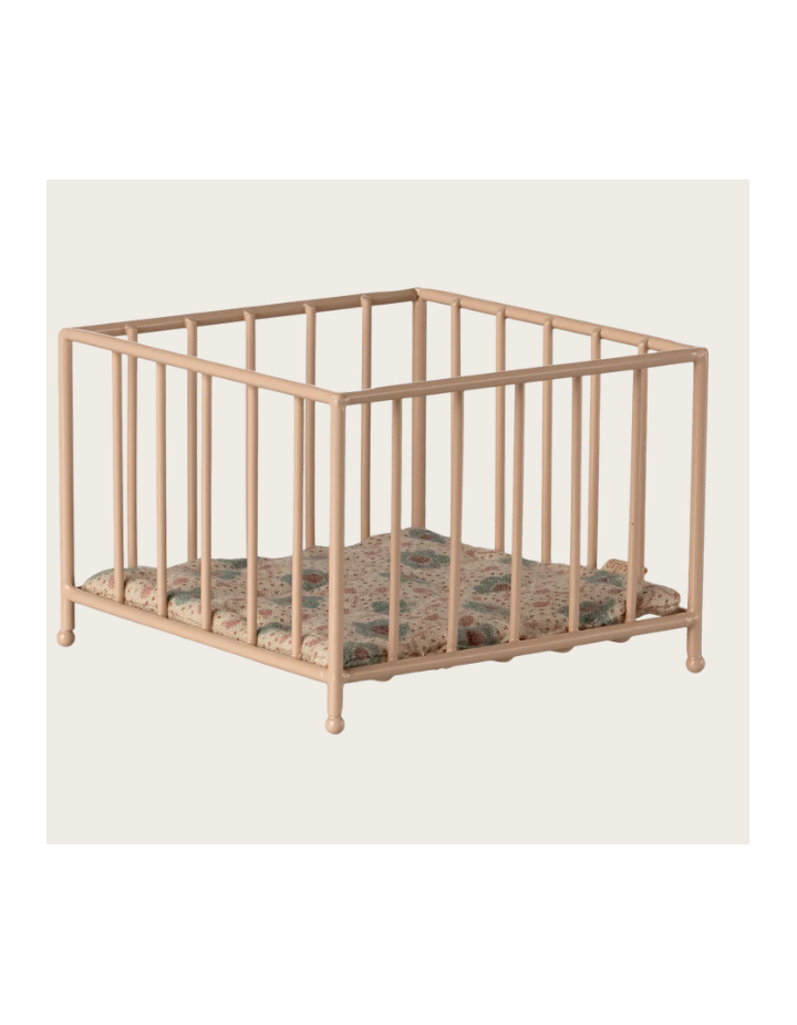 Parc Maileg My – Rose pour jouets – Accessoire maison de poupée