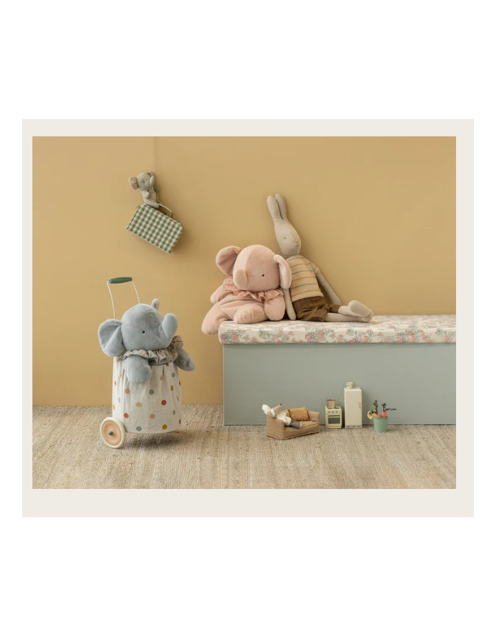 Peluche éléphant Maileg Big – Powder doux & grand format