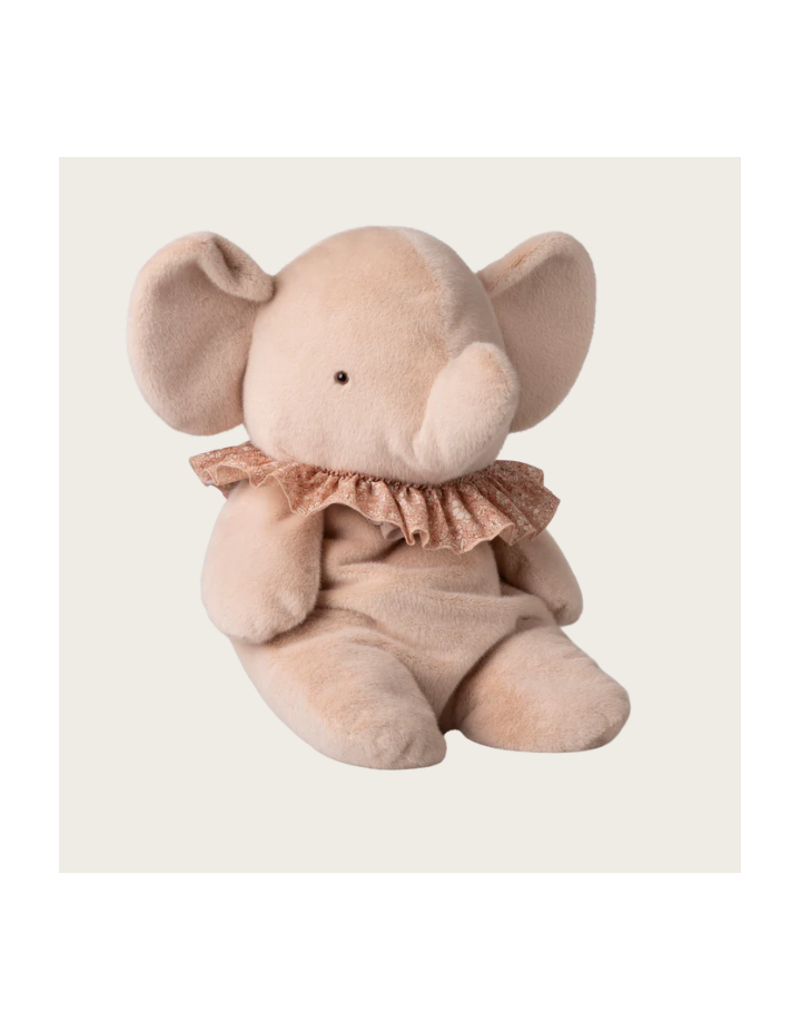 Peluche éléphant Maileg Big – Powder doux & grand format