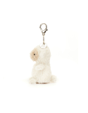 Jellycat LITTLE LAMB Bag Charm – Porte‑clé agneau chic & doux