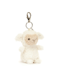 Jellycat LITTLE LAMB Bag Charm – Porte‑clé agneau chic & doux