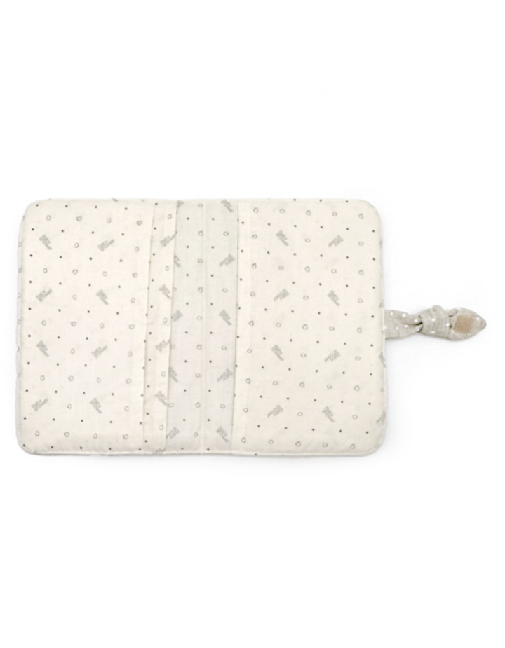 Protège carnet de santé Knot Caramel Sailor – Babyshower | Cadeau naissance