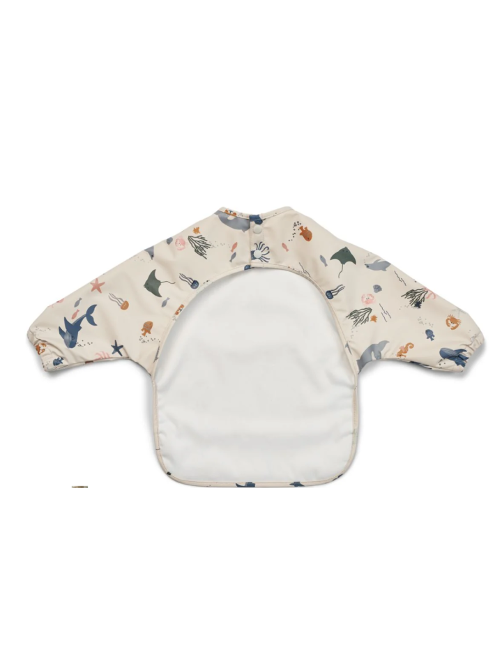 Tablier Merle Sea Creature Sandy Liewood – Bavoir manches bébé
