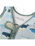 Gilet de natation Dove Swim Vest Shark Liewood – Cadeau enfant