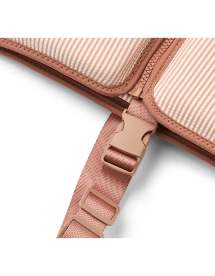 Gilet de natation Dove Stripe Pale Tuscany / Creme de la creme – Liewood | Cadeau enfant