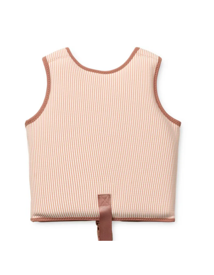 Gilet de natation Dove Stripe Pale Tuscany / Creme de la creme – Liewood | Cadeau enfant