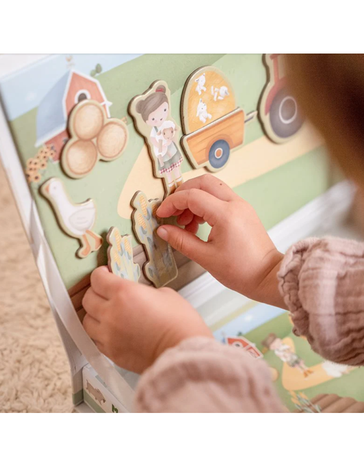 Tableau magnétique Little Farm Little Dutch – Jeu éducatif