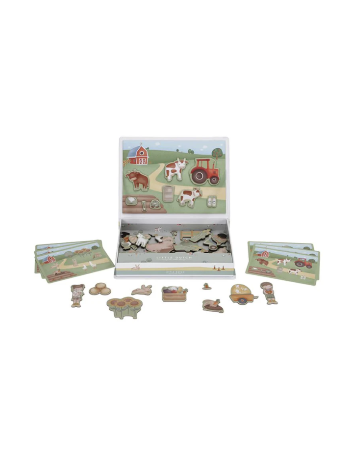 Tableau magnétique Little Farm Little Dutch – Jeu éducatif