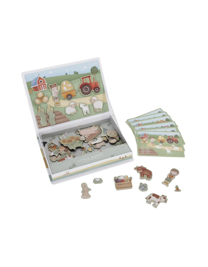 Tableau magnétique Little Farm Little Dutch – Jeu éducatif
