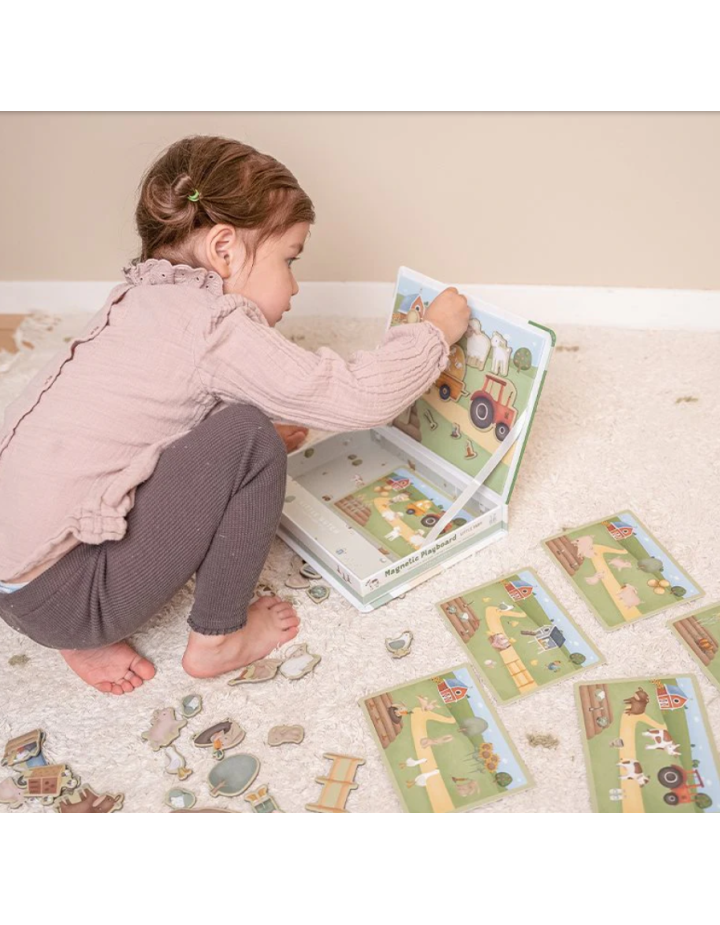 Tableau magnétique Little Farm Little Dutch – Jeu éducatif