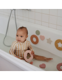 Puzzle de bain en mousse Mushie | Jouet éducatif pour enfants