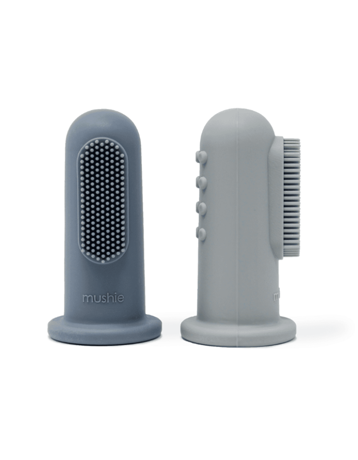 Brosse à dents à doigt Mushie  | Hygiène bébé