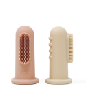 Brosse à dents à doigt Mushie  | Hygiène bébé