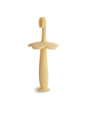 Brosse à dents d’apprentissage Mushie Flower | Silicone bébé