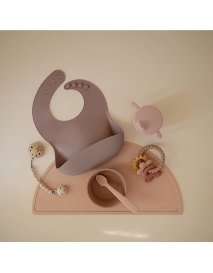 Anneau de dentition Mushie Space silicone bébé