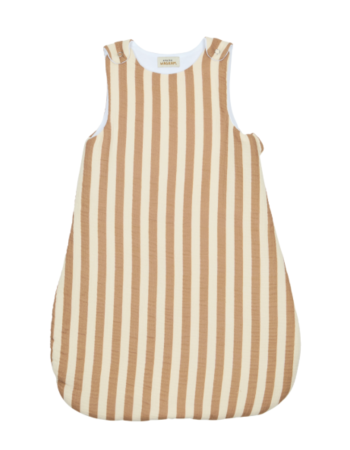 Gigoteuse bébé gaze de coton rayures larges – Atelier Wagram