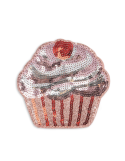Portefeuille enfant Konges Sløjd cupcake glitter rose