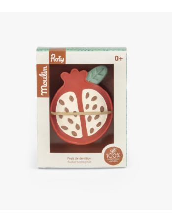 Jouet dentition caoutchouc naturel Moulin Roty – Fruit bébé