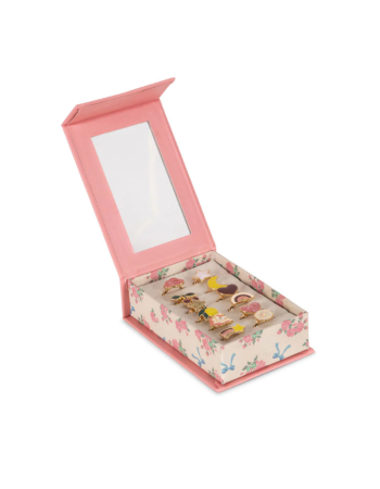 Lot de 12 bagues enfant Konges Sløjd – Multicolore