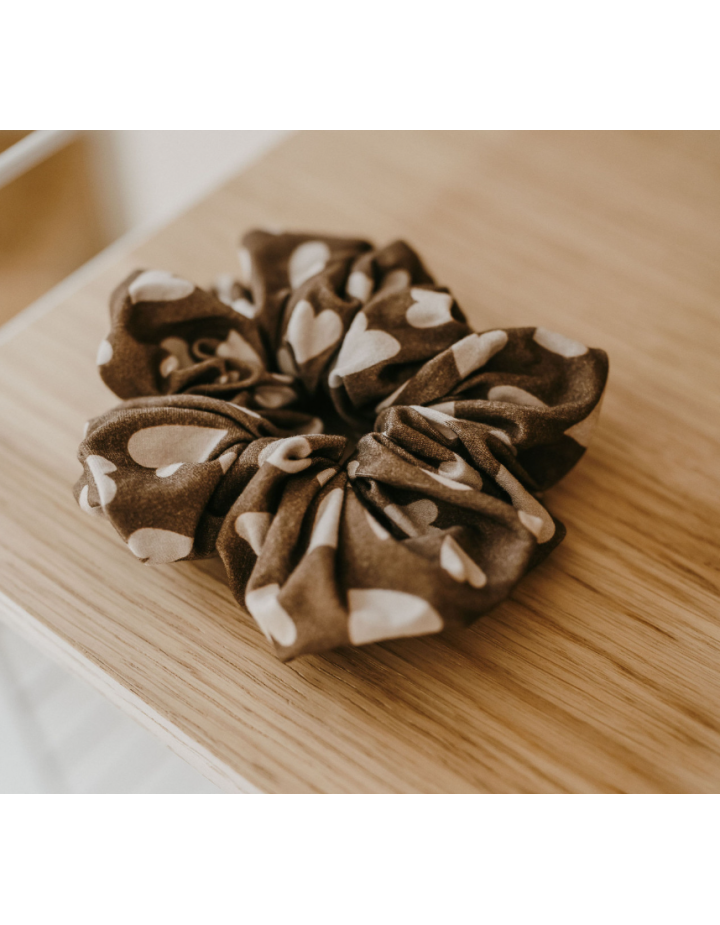 Chouchou cheveux Zakuw – Fall in Love coton doux