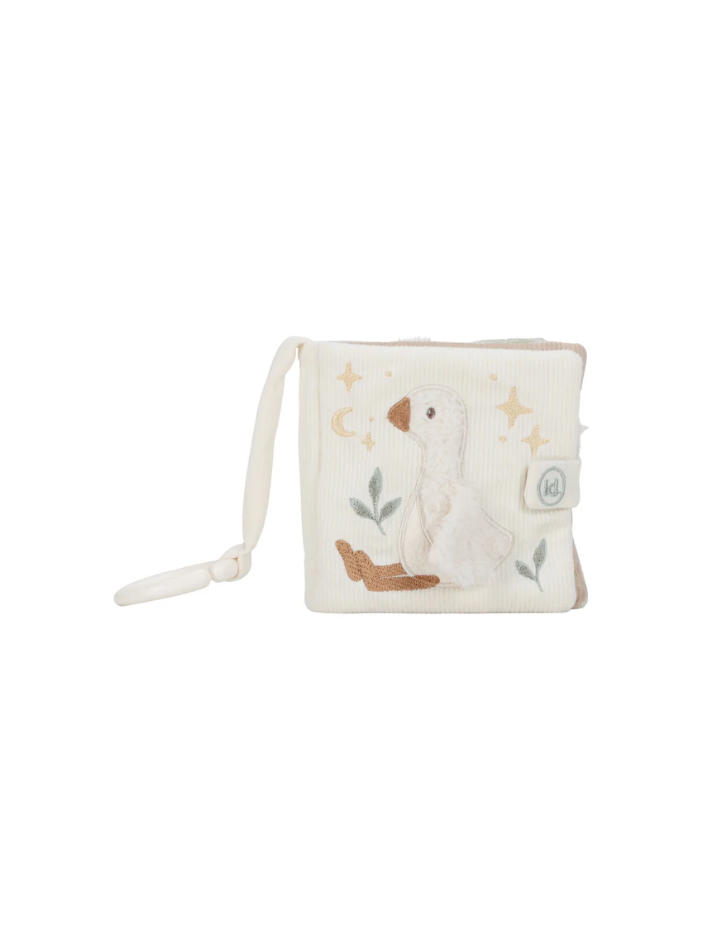 Livre d’activités poussette Little Dutch – Newborn Naturals blanc