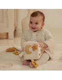 Cube d’activités bébé Little Dutch – Newborn Naturals beige