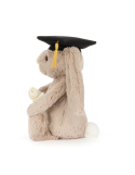 Peluche Jellycat Bashful Bunny Graduation Outfit – Lapin diplômé